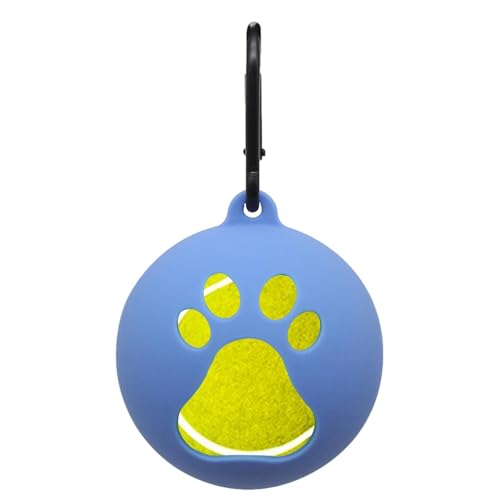 Fisssure Tennisballhalter Hund - Silikon-Hundetrainer, Hundeballhalter | Handfreie Hundeleinenbefestigung, Tragbares Haustierspielzeug Für Hunde, Welpen, Outdoor von Fisssure