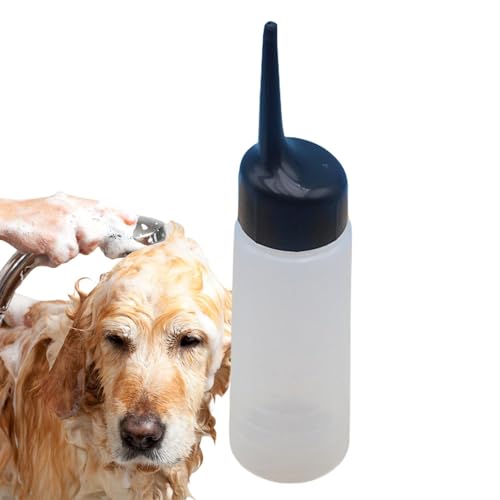 Hundeshampoo-Spender – Hundeshampoo-Verdünnungsflasche, 150 Ml Spender-Haustierwaschflasche | Nachfüllbare Squeeze-Multifunktions-Haustier-Shampoo-Verdünnungsflasche, Mischlösungsflasche Für Katze, Hu von Fisssure