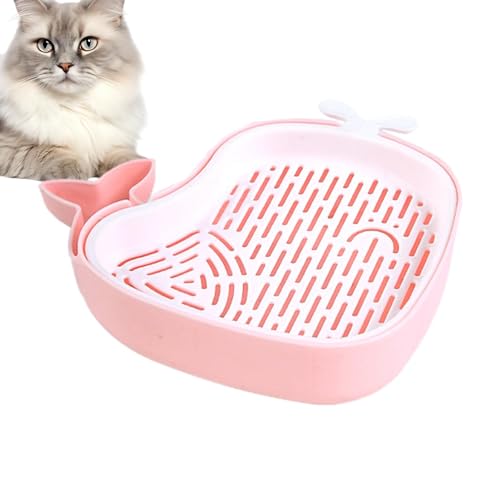 Katzen-Pflanztopf, hydroponischer Katzengras-Pflanzkasten, Haustier-Sprossen-Tablett, Katzen-Pflanzset, Katzentopf-Design, erdloses Sprossen-Tablett, geschichtete Design-Töpfe, Katzengras-Sprossen, Ha von Fisssure