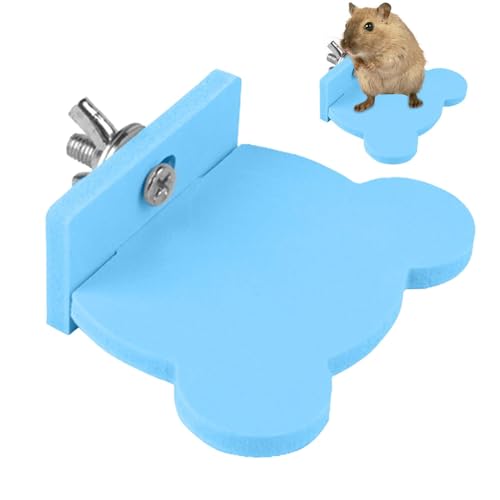 Spielständer für Hamster, Aktivitätsständer für kleine Tiere – Ruheplatz für Hamsterkäfig, Kletterkäfig, stehend, dekoratives Chinchilla-Spielzeug, Spielzeug für kleine von Fisssure