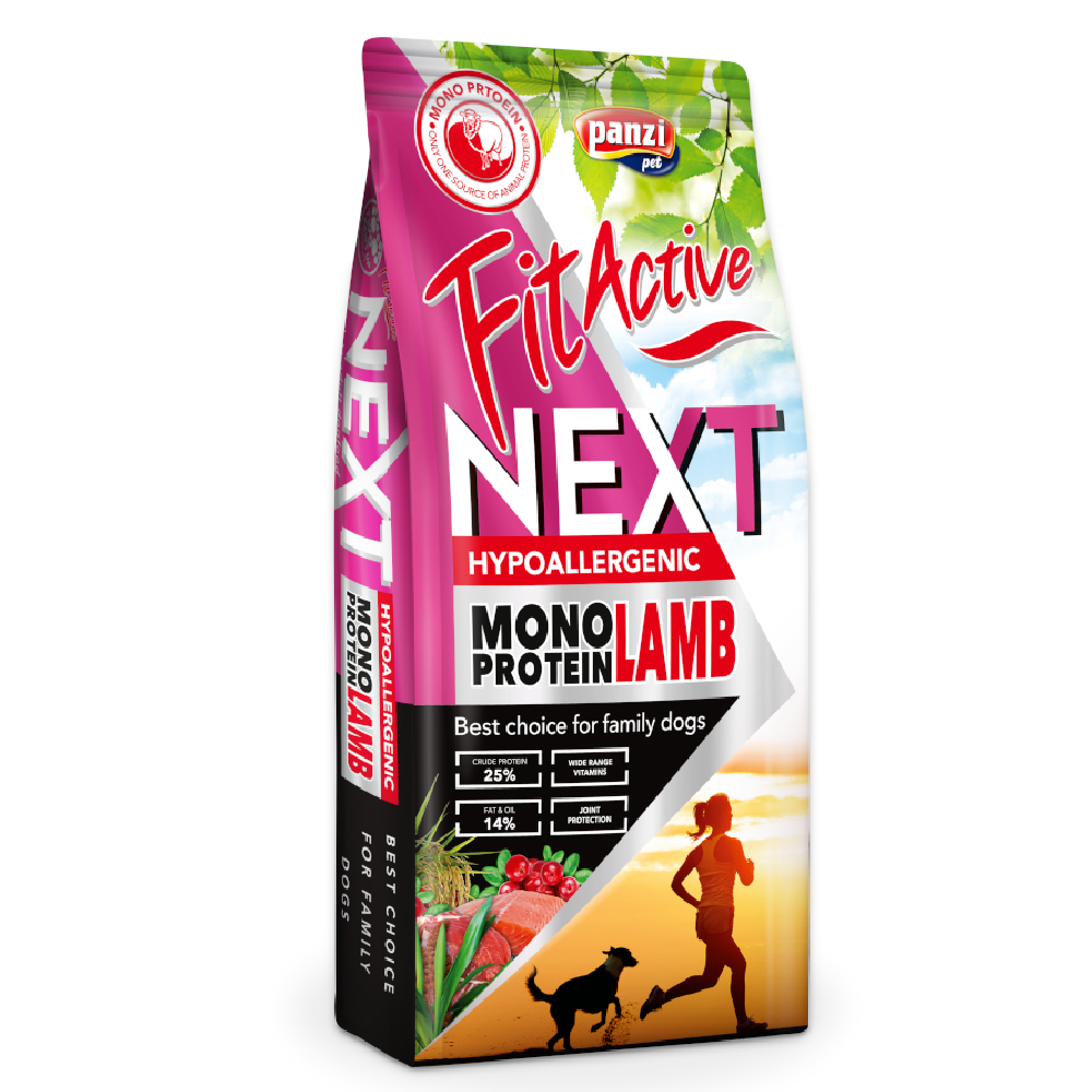 FitActive Next Hypoallergenic Monoprotein Lamm - 15 kg von FitActive