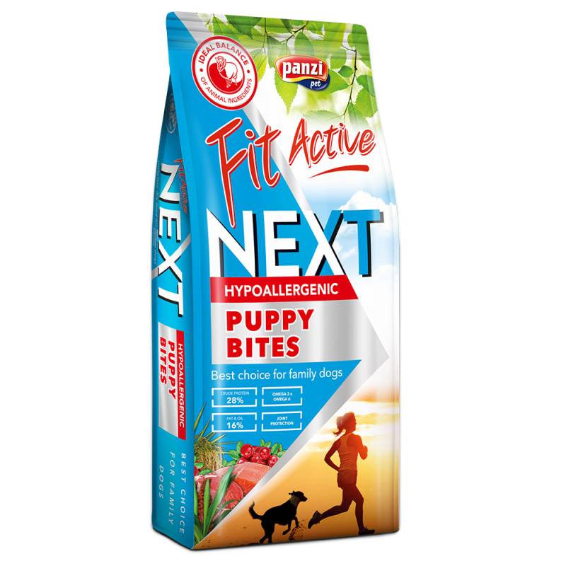 FitActive Next Puppy Bites Lamm und Fisch - 15 kg von FitActive