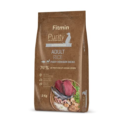 Fitmin Dog Purity Rice Adult Fish & Venison | Hundetrockenfutter 2 kg Fitmin Dog Purity Rice Adult Fish & Venison | Hundetrockenfutter 2 kg von Fitmin