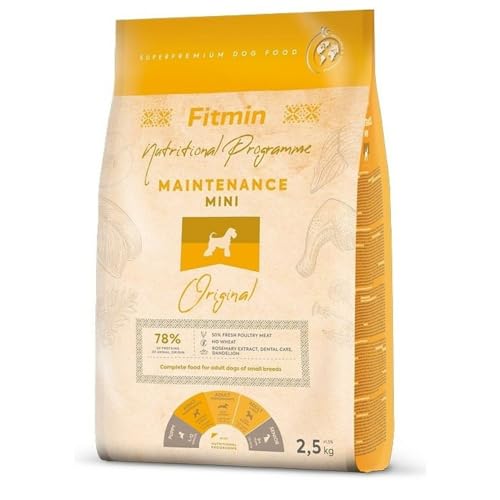 Fitmin Futter Mini Maintenance für Erwachsene, Geflügel, 2,5 kg von Fitmin