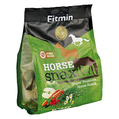 Fitmin Horse Pferd SNAX | Leckerbissen für Pferde | Pferde Leckereien mit Apfelmark | 200 g von Fitmin