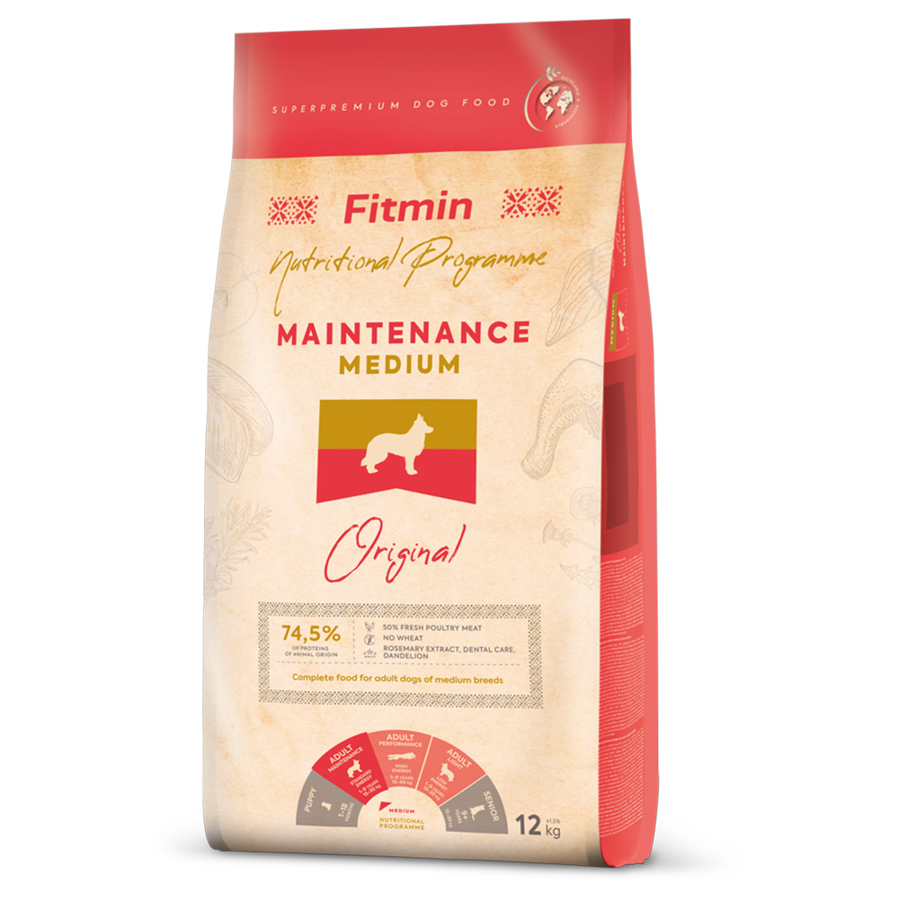 Fitmin Program Medium Maintenance - Sparpaket: 2 x 12 kg von Fitmin