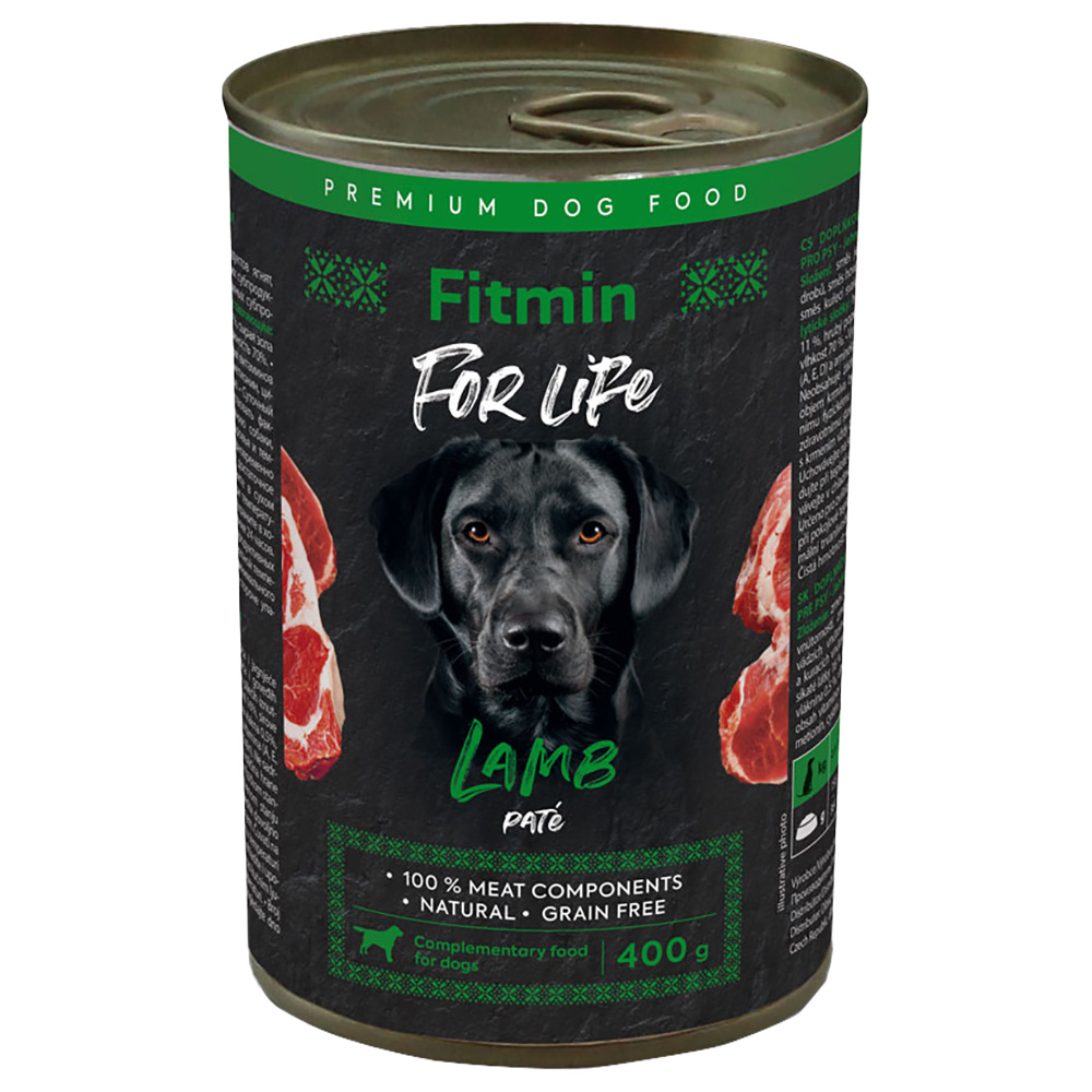 Sparpaket Fitmin Dog For Life 12 x 400 g - Lamm von Fitmin