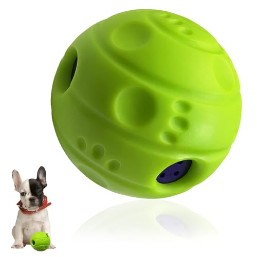 Five Thousand Years Kleiner Wackelball für Hunde, interaktives Hundespielzeug, Wackelball, Hundespielzeug mit konkaven Oberflächen, einfacher zu greifen für kleine, mittelgroße Hunde, 8,9 cm von Five Thousand Years