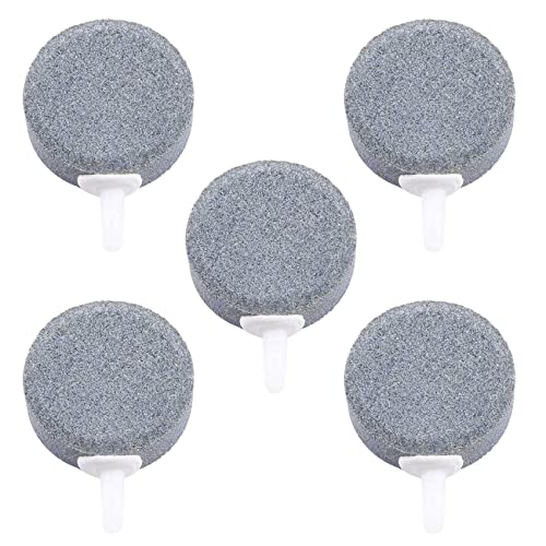 Fivetwofive 5X Luftblase Steinbelüfter Aquarium Pumpe Hydroponische Sauerstoffplatte 4cm von Fivetwofive