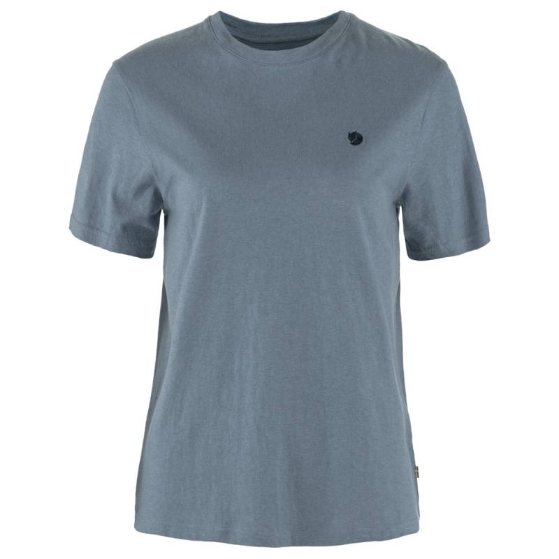 Fjällräven Damen T-Shirt Hemp Blend T-Shirt W dawn blue, Gr. M von Fjällräven