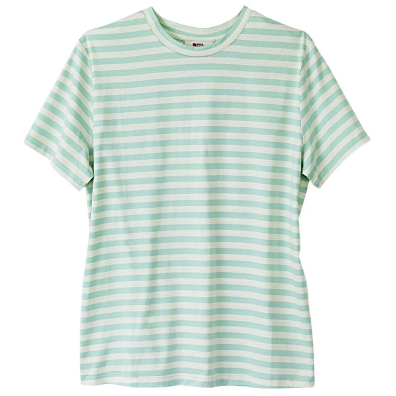 Fjällräven Damen T-Shirt Striped T-Shirt W sky-chalk white, Gr. XS von Fjällräven