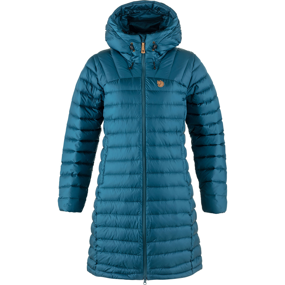 Fjällräven Damen Winterparka Snow Flake Parka W deep sea, Gr. L von Fjällräven