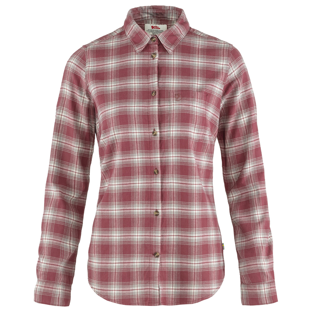 Fjällräven Damenbluse Övik Flannel Shirt W mesa purple-fog, Gr. S von Fjällräven