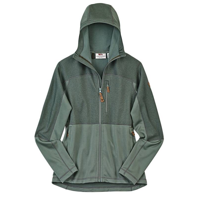 Fjällräven Damenjacke Abisko Trail Fleece W patina green, Gr. L von Fjällräven