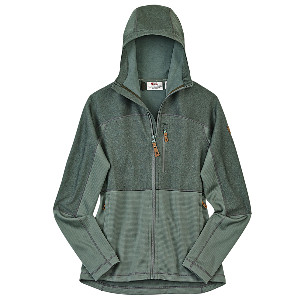 Fjällräven Damenjacke Abisko Trail Fleece W patina green, Gr. XL von Fjällräven