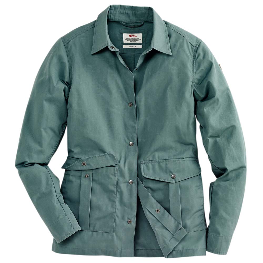 Fjällräven Damenjacke Greenland Shirt Jacket W frost green, Gr. XXS von Fjällräven