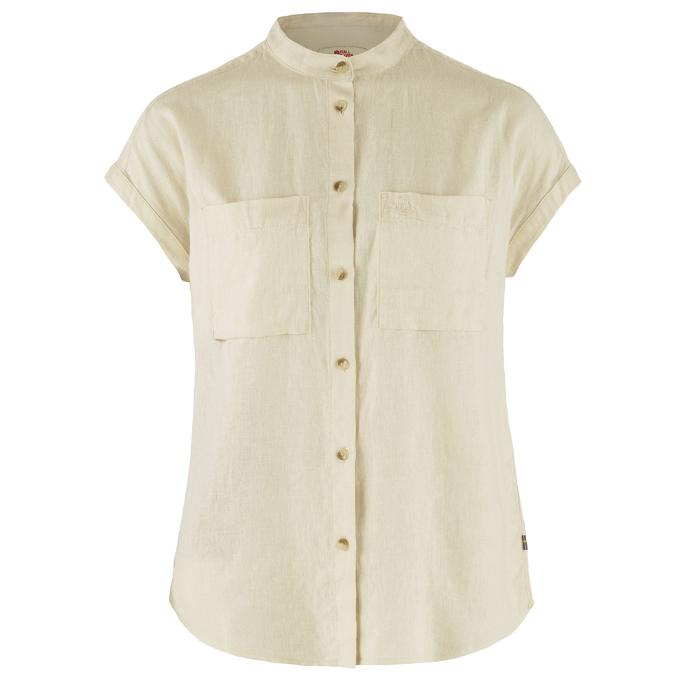 Fjällräven T-Shirt Övik Hemp Shirt W SS chalk white, Gr. S von Fjällräven