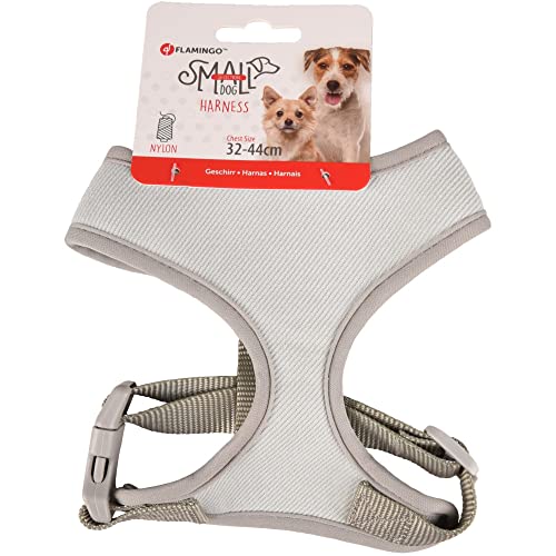 Flamingo Pet Products - Geschirr Small Dog Grün S Hals 24 cm Körper verstellbar von 32 bis 44 cm für Hunde von Flamingo