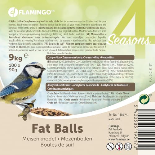 Flamingo 4 Seasons MEISENKNÖDEL MIT Netz 100ST 9KG von Flamingo