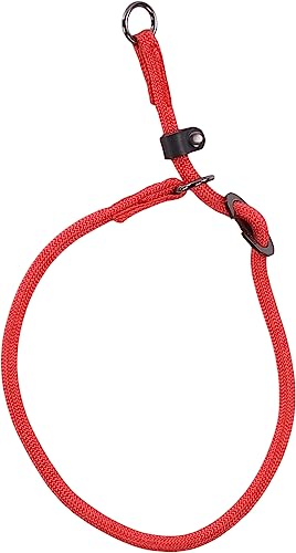 Zug-STOPP-Halsband Aiden ROT XS 40CM 8MM von Flamingo