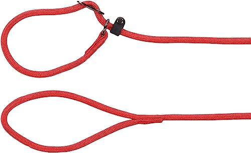 Zug-STOPP-Leine Aiden ROT 130CM 8MM von Flamingo