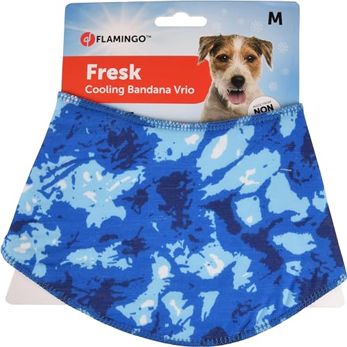 KÜHLBANDANA FRESK VRIO BLAU 36-46CM von Flamingo