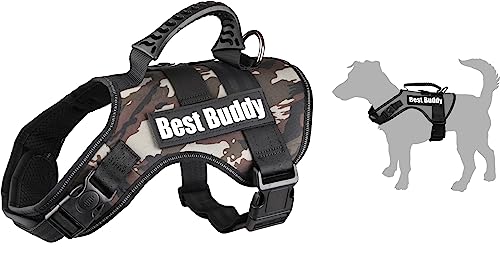 Geschirr Best Buddy Uranus Jungle Camouflage M 60-80CM*38MM von Flamingo