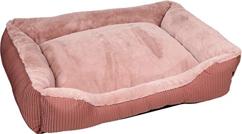 FLAMINGO Dog Bed 100 x 80 x 25 cm Pink von Flamingo