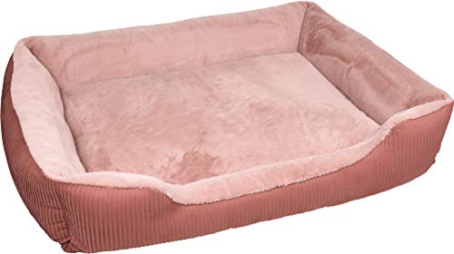 FLAMINGO Dog Bed 120 x 95 x 28 cm Pink von Flamingo