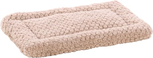 Flamingo Jacquard Kissen – Rechteckig, Taupe, Perfekt für Drahtkäfige, 40,5 cm x 25,5 cm, Ideal für Hunde wie Chihuahua, Yorkshire Terrier, Pudel usw. von Flamingo