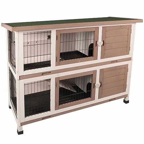 Flamingo 210052 Kaninchenstall Combi 2 Urban 122x50x102cm von Flamingo