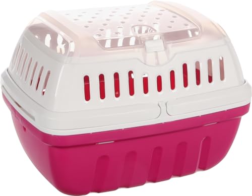 Flamingo 210150 Transportbox Nager Lizzie Rosa S 17x23x16 cm von Flamingo