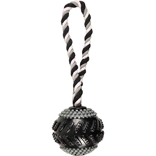 Flamingo 518084 Hs Gummi Gladiator Curling+Seil Schwarz 9 cm von Flamingo