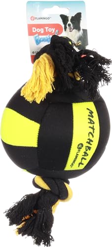 Flamingo HS MATCHBALL Aqua SCHWARZ/GELB 13CM von Flamingo