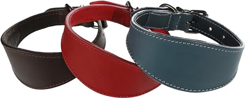 Halsband Denver Whippet ROT M 31-38CM 55MM von Flamingo