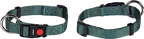 Flamingo Halsband für Hund Ziggi dunkelgrün XXS - 15-25cm 10mm - Stufenlos verstellbar - Mit zugentlastung Flamingo Halsband für Hund Ziggi dunkelgrün XXS - 15-25cm 10mm - Stufenlos verstellbar - Mit zugentlastung von Flamingo