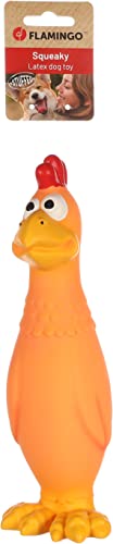 Flamingo HS Latex CURRA Huhn ORANGE 7,3x8,8x26,5CM von Flamingo