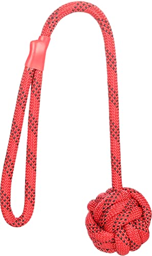 Flamingo HS VOKAS ZUGSEIL + Ball SCHWARZ/ROT 49CM von Flamingo