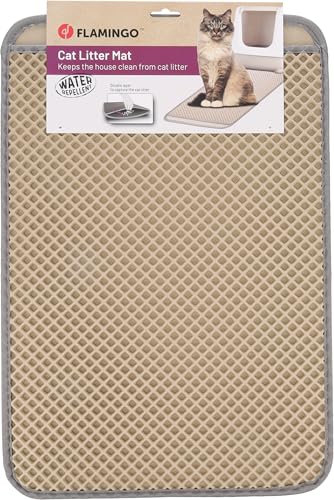 Flamingo KATZENSTREU Matte MATZ BEIGE 61x41x1,3CM von Flamingo