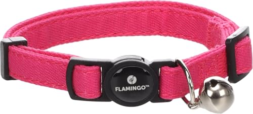 Flamingo Katze Halsband Lomi Fuchsie 20-35cm 10mm von Flamingo