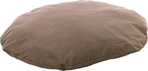 Flamingo Kissen Panama Oval Taupe 110x80x12cm von Flamingo