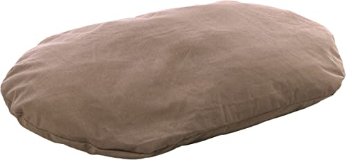 Flamingo Kissen Panama Oval Taupe 120x84x12cm von Flamingo