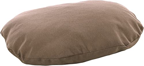 Flamingo Kissen Panama Oval Taupe 80x62x8cm von Flamingo