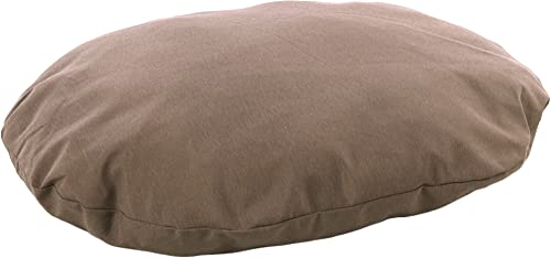 Flamingo Kissen Panama Oval Taupe 90x66x10cm von Flamingo