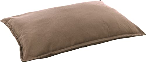 Flamingo Kissen Panama Rechteck Taupe 100x70x15cm von Flamingo