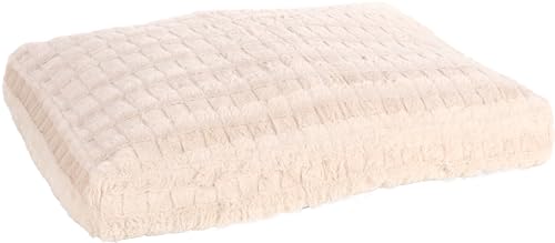 Flamingo Kissen Verona Rechteckig Beige – A: 80 cm, B: 60 cm, C: 10 cm, Waschbar, Antislip, Zart und Stilvoll, Interieur! Perfekte Ergänzung Zum Verona Hundebett! von Flamingo