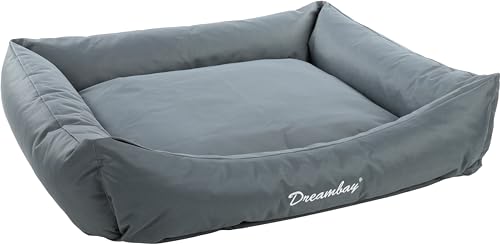 Flamingo Korb Dreambay® Rechteck Petrol - 120x95x28cm - Wasserabweisend und Waschbar - Abnehmbarer Bezug mit Reißverschluss - Nachhaltig von Flamingo