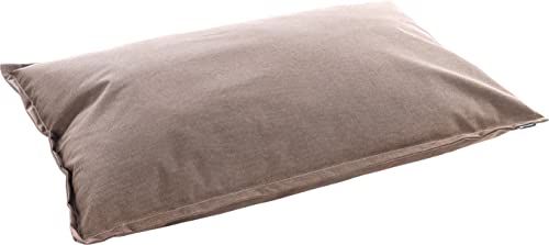 Flamingo Kissen Lotta Rechteck Taupe 100x70x15cm von Flamingo