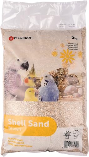 Flamingo MUSCHELSAND BRAUN - 5 KG von Flamingo