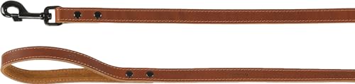 Leine Montana Leder KOGNAK 130CM 16MM von Flamingo